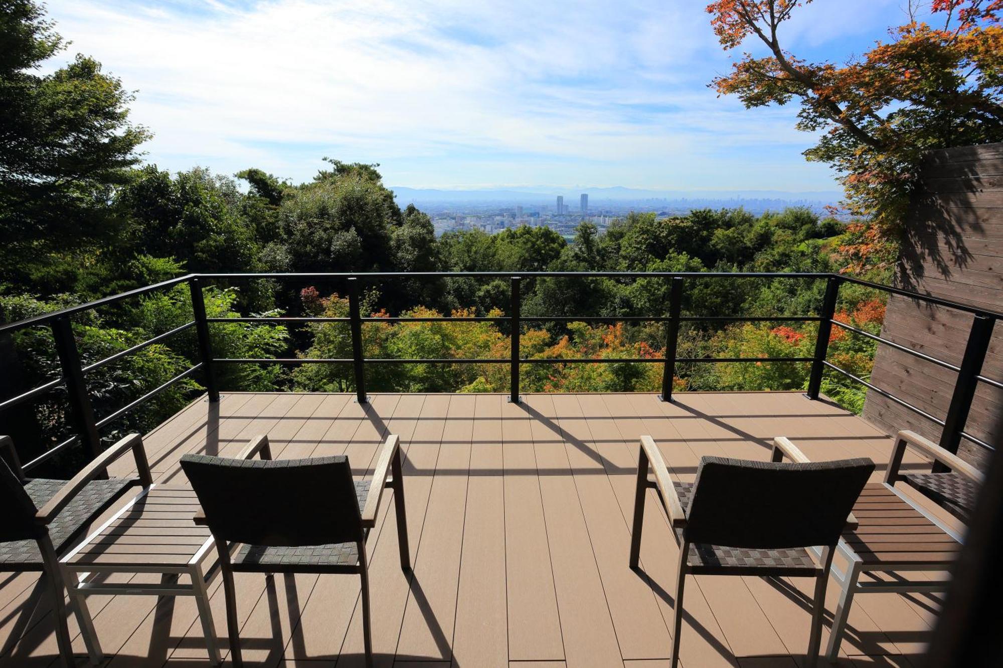 山荘 風の杜 Sanso Kazenomori Hotel Minoh Exterior photo